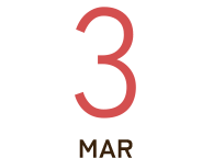 3月